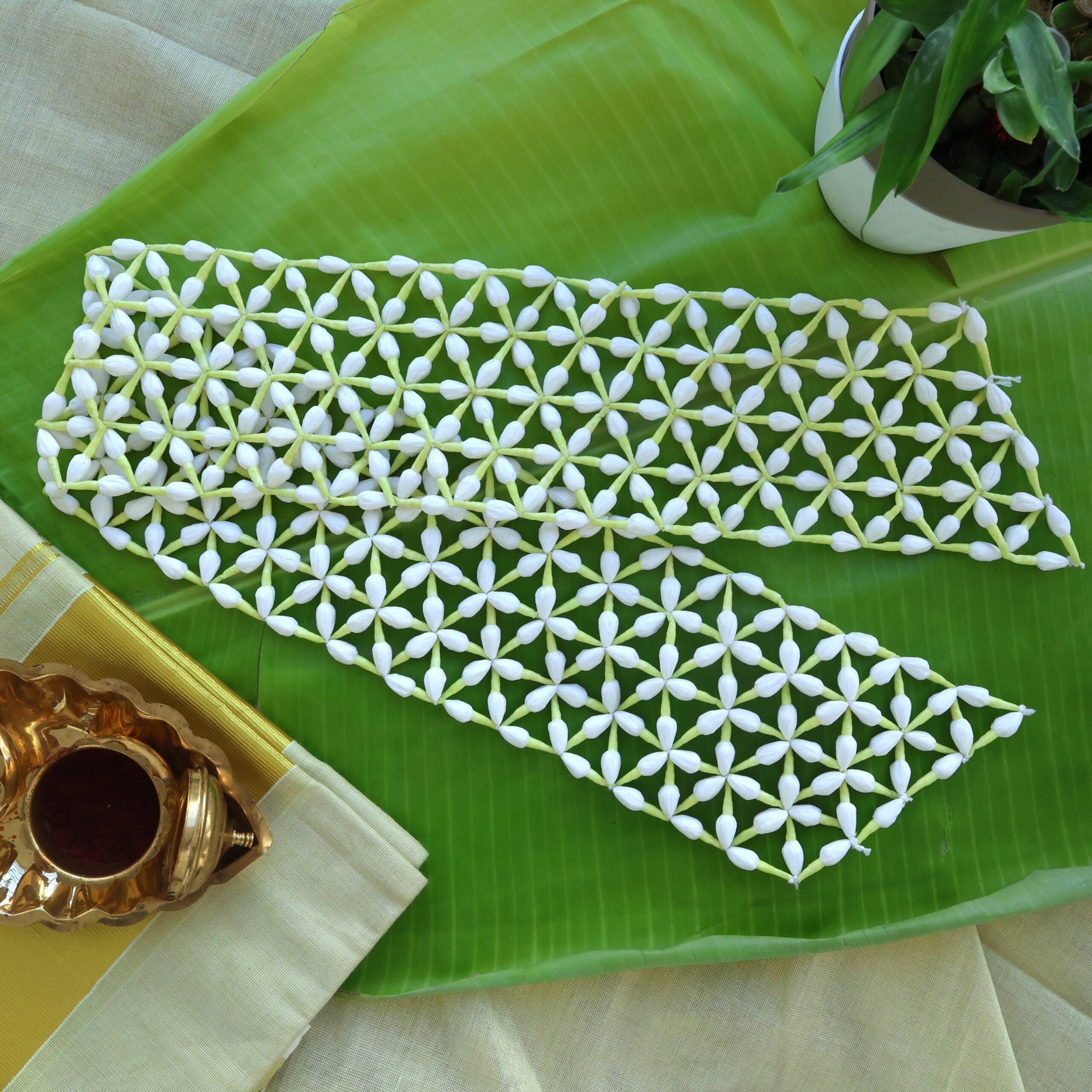 Very Real Look Jasmine/Malli Net Bridal Jada